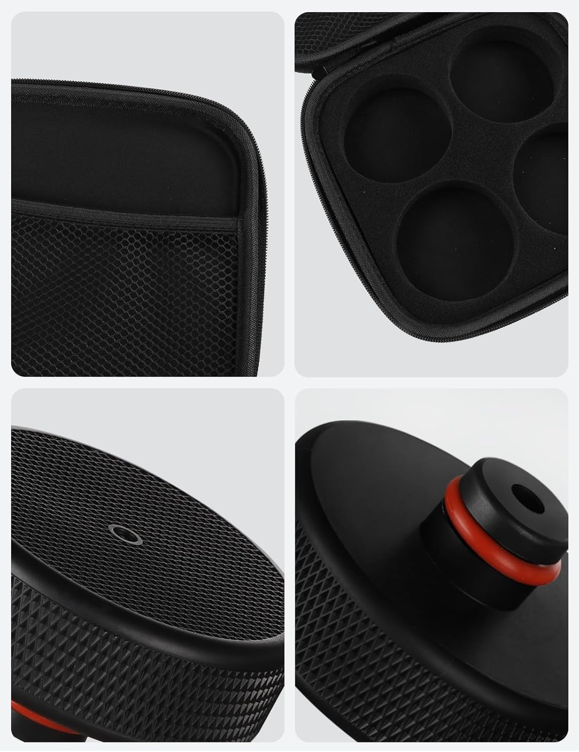 BASENOR Tesla Pucks, herramienta adaptadora de almohadilla elevadora con material TPE accesorios para proteger y chasis, se adapta a Tesla Model