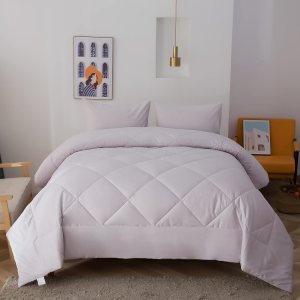 ZUEXVOFY Juego de edredón de Navidad, tamaño King, edredón de microfibra ligera de color sólido con 2 fundas de almohada, juego de cama con pestañas ZUEXVOFY Juego de edredón de Navidad, tamaño King, edredón de microfibra ligera de color sólido con 2 fundas de almohada, juego de cama con pestañas