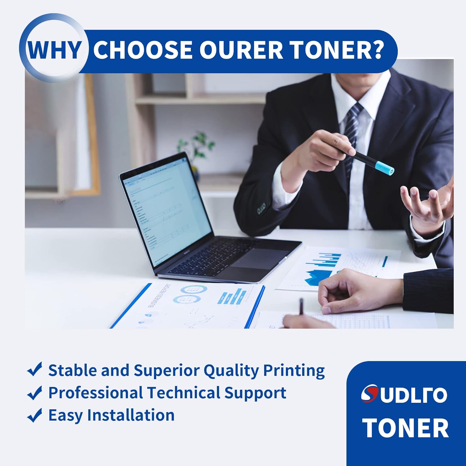 TN760 – Cartucho de tóner compatible con 1 unidad, repuesto para impresora Brother TN-760 TN730 TN-730, funciona con impresora DCP-L2550DW HLL2395DW