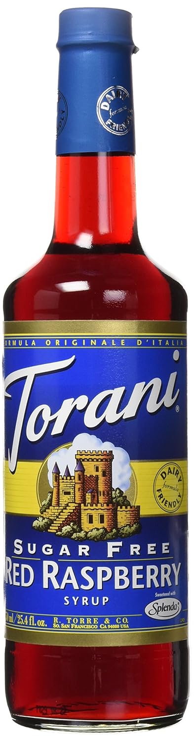 Torani Jarabe de frambuesa libre de azúcar (25.4 onzas)