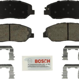 Bosch BE1384H Blue – Juego de pastillas de freno de disco con accesorios, eje delantero Bosch BE1384H Blue – Juego de pastillas de freno de disco con accesorios, eje delantero
