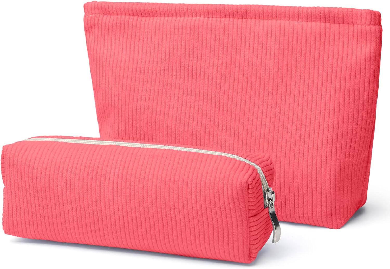 Bolsa de maquillaje de 2 piezas, bolsa de cosméticos para mujer, bolsa de maquillaje de viaje, bolsa organizadora de maquillaje, bolsa de maquillaje