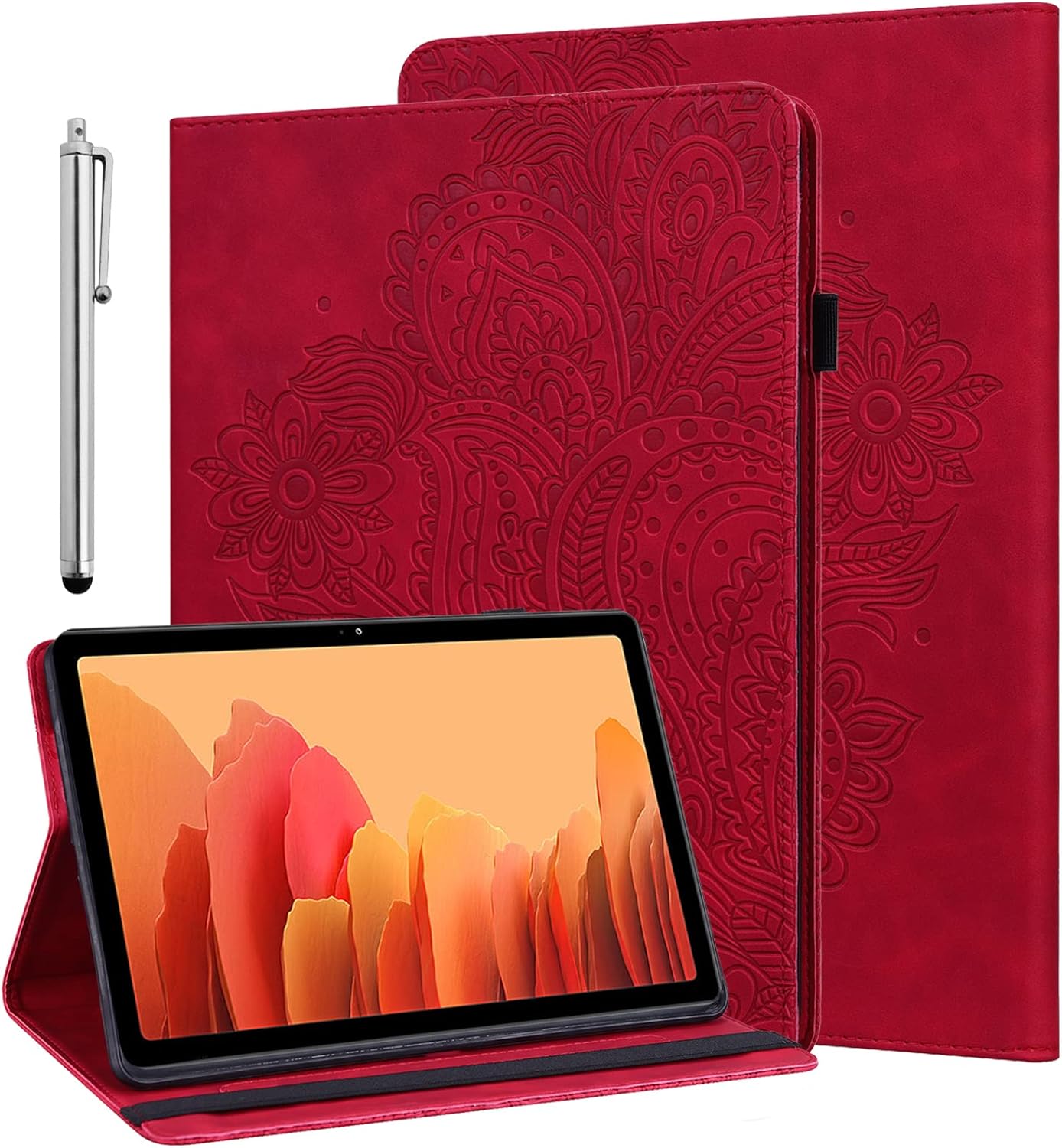 ALILANG Funda para Samsung Galaxy Tab S6 Lite de 10,4 pulgadas 20202022 (SM-P610P619P613P615) con lápiz capacitivo, función de activaciónreposo,