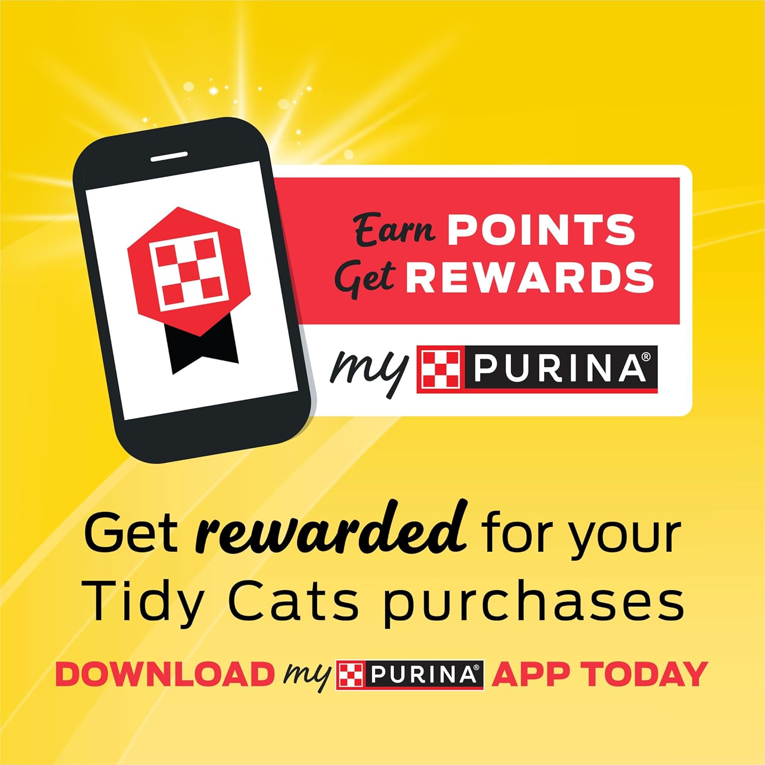 Purina Tidy Cats – Arena aglutinante para gatos, libre y limpia, sin perfume, caja de 38 libras