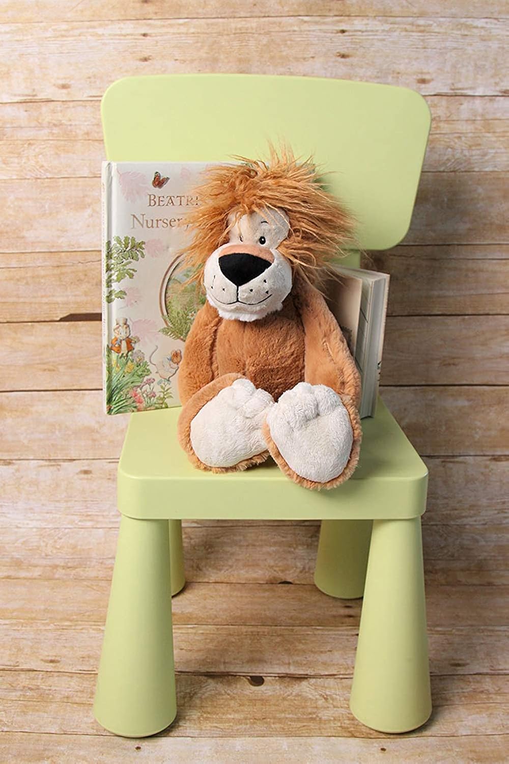 Peluche de león sentado y adorable  15 pulgadas  León de peluche  Peluche de león  León de peluche  León de peluche, peluche de león de juguete,