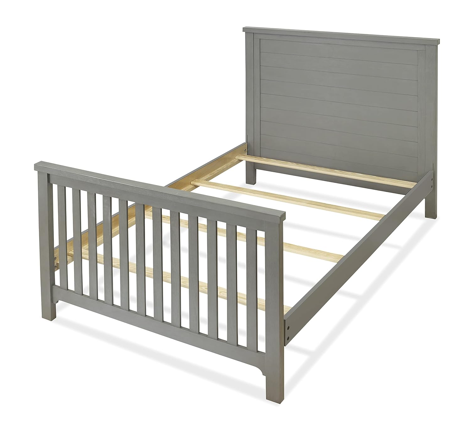 Sorelle Furniture Rieles para niños pequeños y rieles para cama de tamaño completo, kit de conversión de riel de cama y cuna de madera Sorelle,