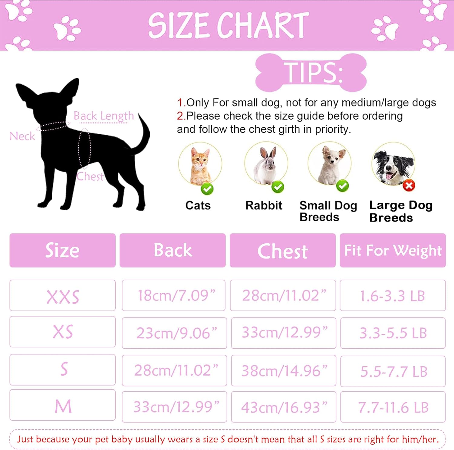 Suéteres para perros, pijamas para cachorros, suéteres para perros pequeños, hembra, ropa de invierno para mascotas, para Chihuahua, Yorkie, clima