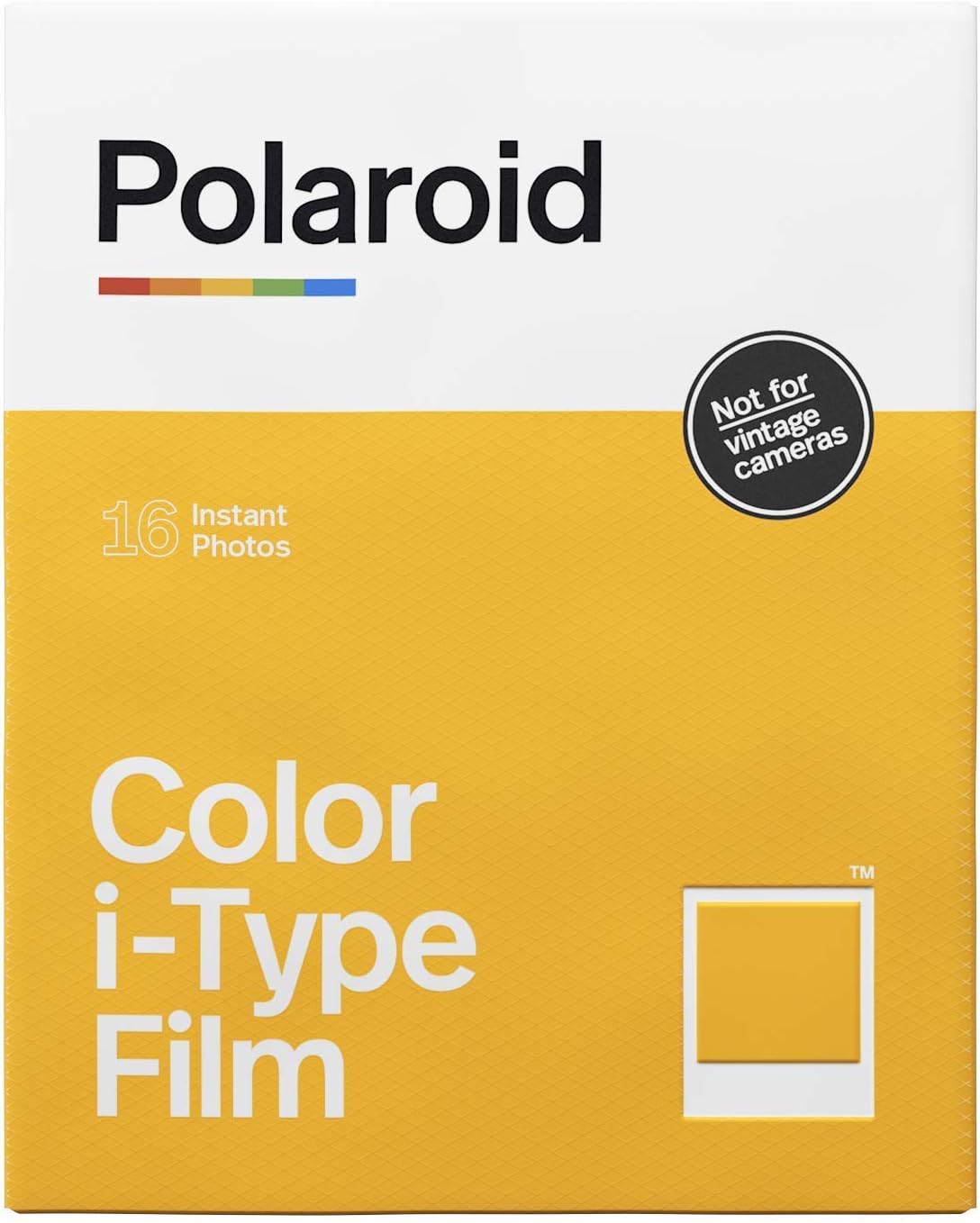 Polaroid Now+ White (9062) – Cámara de película instantánea tipo I conectada con Bluetooth con juego de filtro de lente adicional y bolsa de cámara,