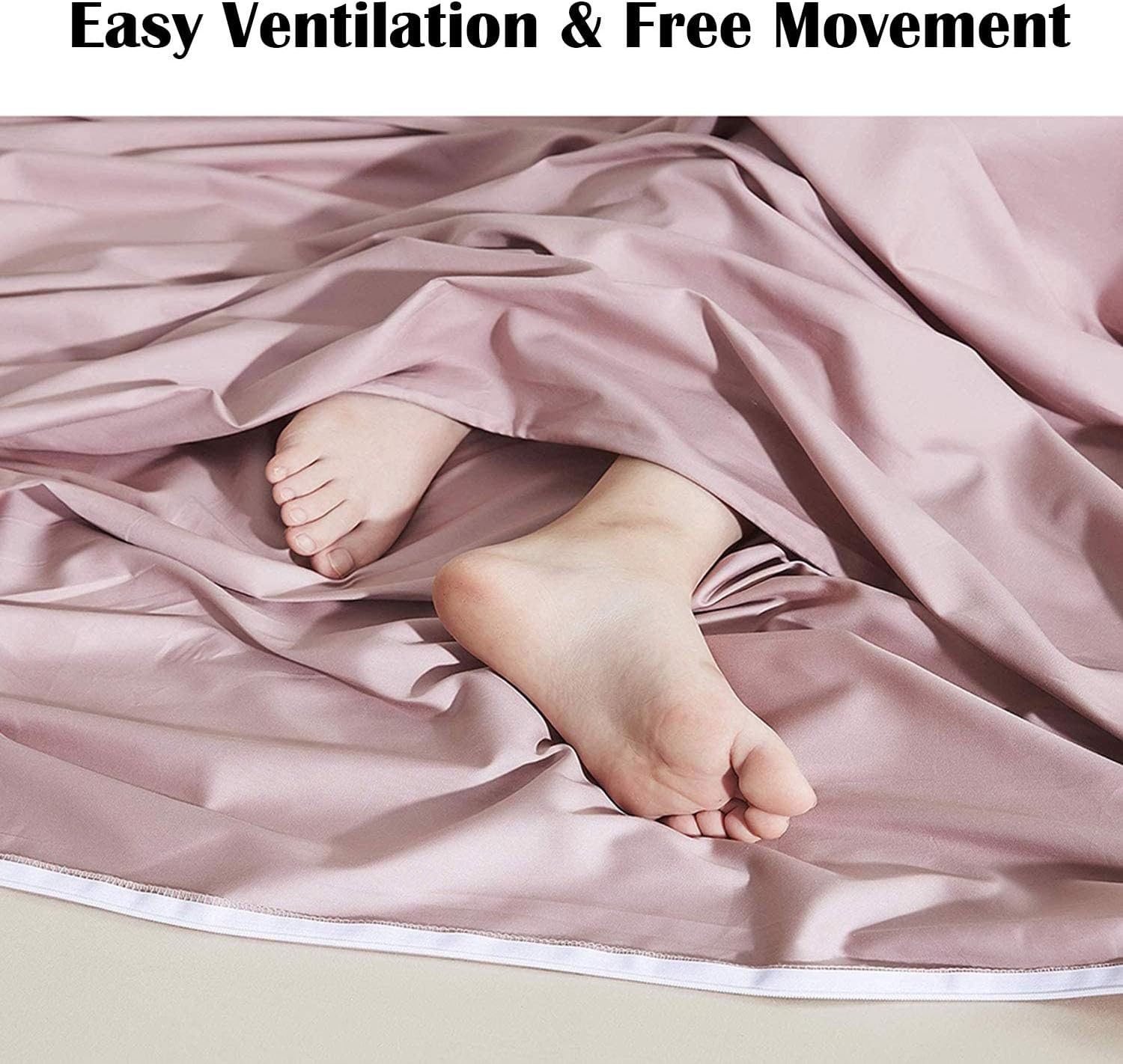 Brand – GANNAFEE Cotton Sleeping Bag Liner with Zipper – 100% Cotton Travel Sheet Sleep Sack Adult – Travel Sleeping Bag for Hotels Camping Hiking