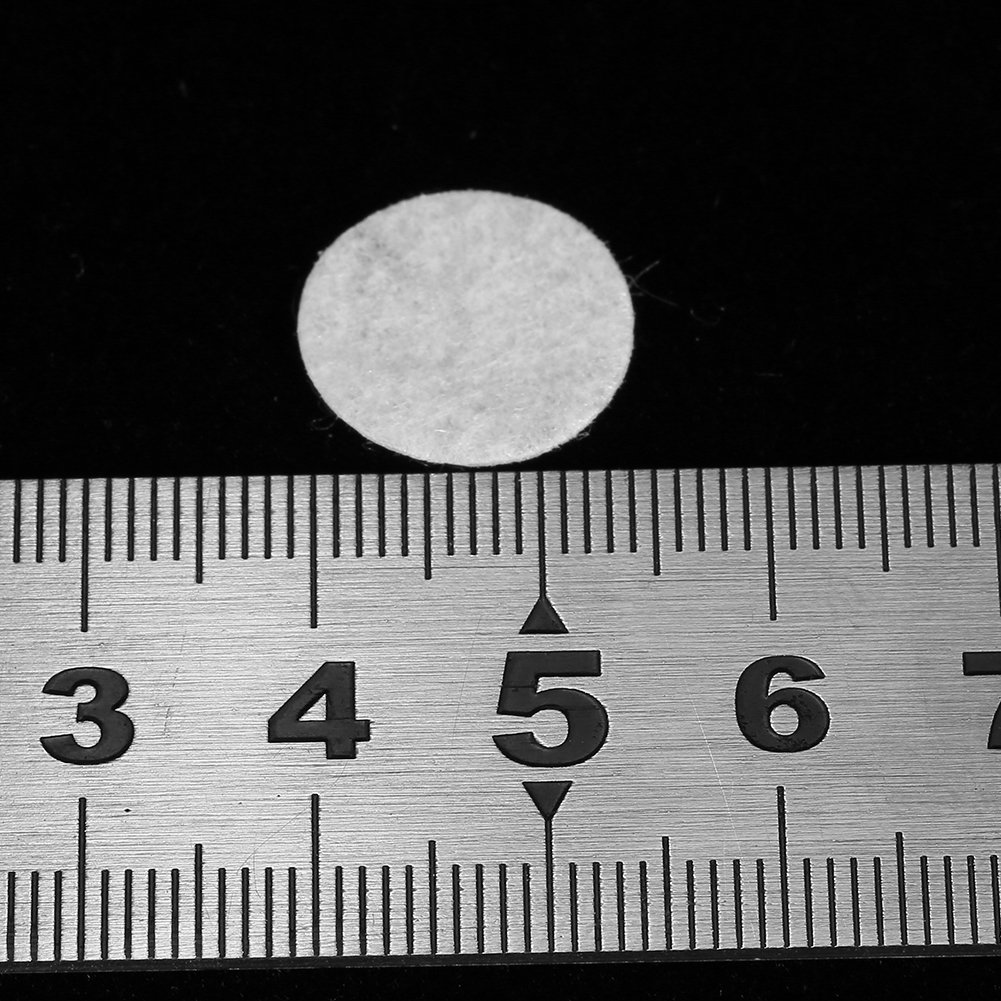 100 filtros de algodón, filtro de repuesto de algodón, filtro de esponja de 7 diámetros diferentes para varios tipos de máquina de belleza, máquina