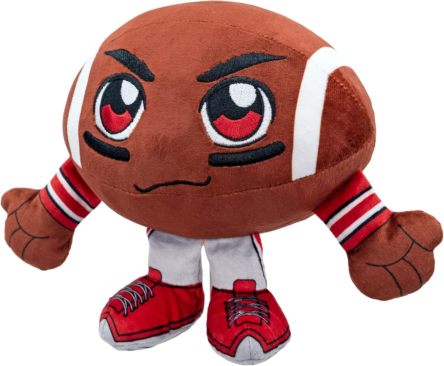 Bleacher Creatures Ohio State Buckeyes Kuricha – Peluche de fútbol sentado de 8 pulgadas, suave inspirado en Chibi