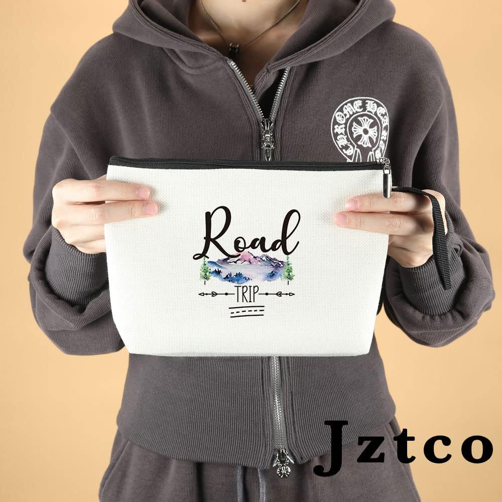 Jztco Regalos de viaje para niñas, bolsa de viaje para mujeres, niñas, amigos, viajes por carretera, esenciales, regalos de graduación para ella,