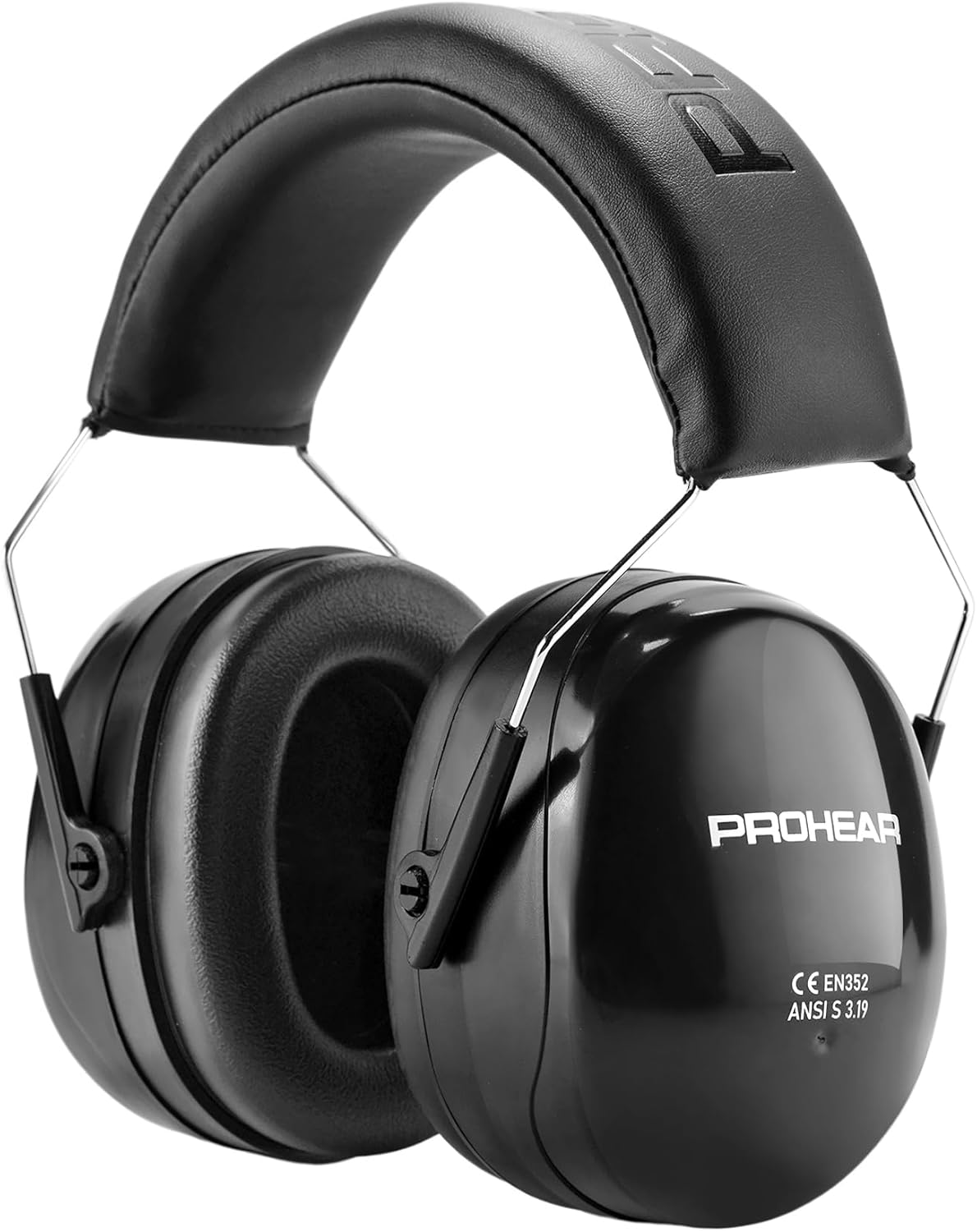 PROHEAR 012 Orejeras con reducción de ruido  28 dB NRR Auriculares con cancelación de ruido Protección auditiva ajustable para corte de nieve,