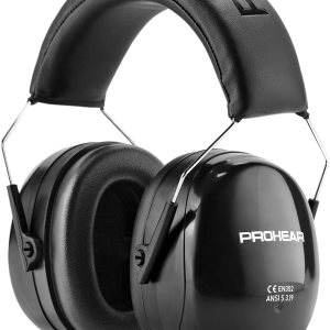 PROHEAR 012 Orejeras con reducción de ruido  28 dB NRR Auriculares con cancelación de ruido Protección auditiva ajustable para corte de nieve, PROHEAR 012 Orejeras con reducción de ruido  28 dB NRR Auriculares con cancelación de ruido Protección auditiva ajustable para corte de nieve,