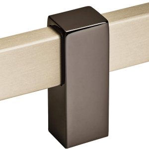 Amerock Pomo de gabinete  Champán plateadoníquel negro  Longitud de 2-38 pulgadas (2.362 in)  Mulino  paquete de 1 unidad  Pomo de cajón  Herrajes Amerock Pomo de gabinete  Champán plateadoníquel negro  Longitud de 2-38 pulgadas (2.362 in)  Mulino  paquete de 1 unidad  Pomo de cajón  Herrajes