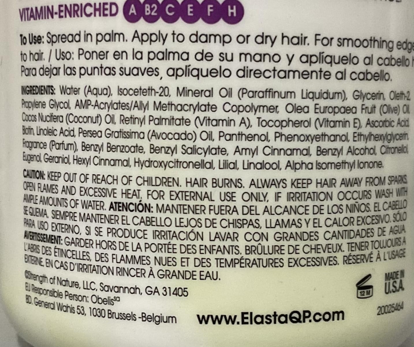 Elasta QP Glaze Plus Gel acondicionador brillante, 6 onzas (paquete de 5)