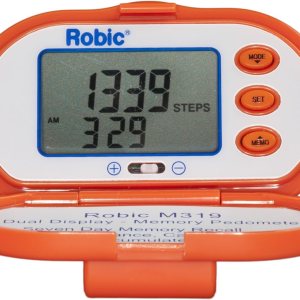 Robic Dual Display memoria podómetro Robic Dual Display memoria podómetro