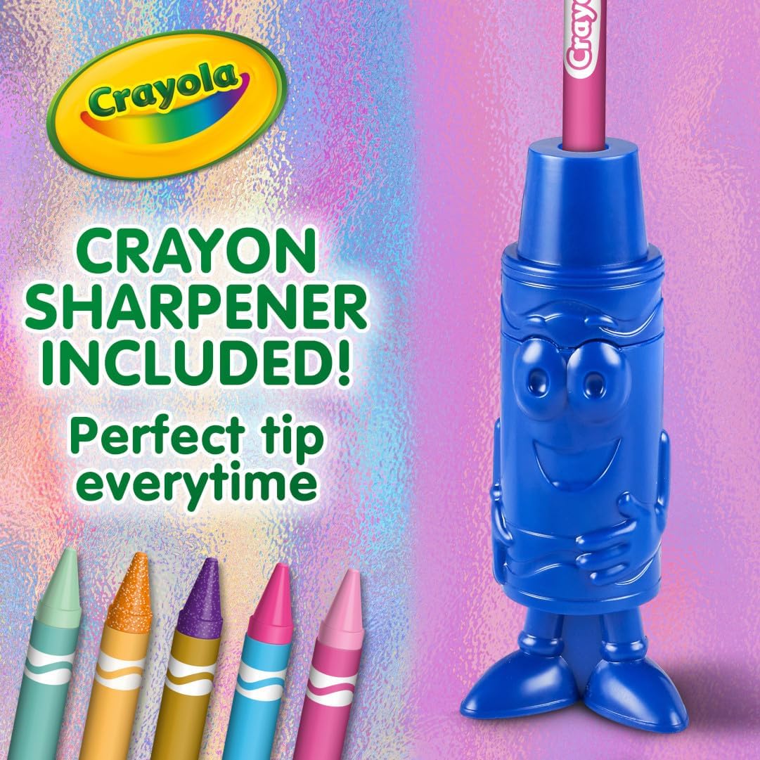 Crayola Crayones en colores especiales (120 quilates), suministros de arte para niños, regalos para niños y niñas Exclusivo de Tienda