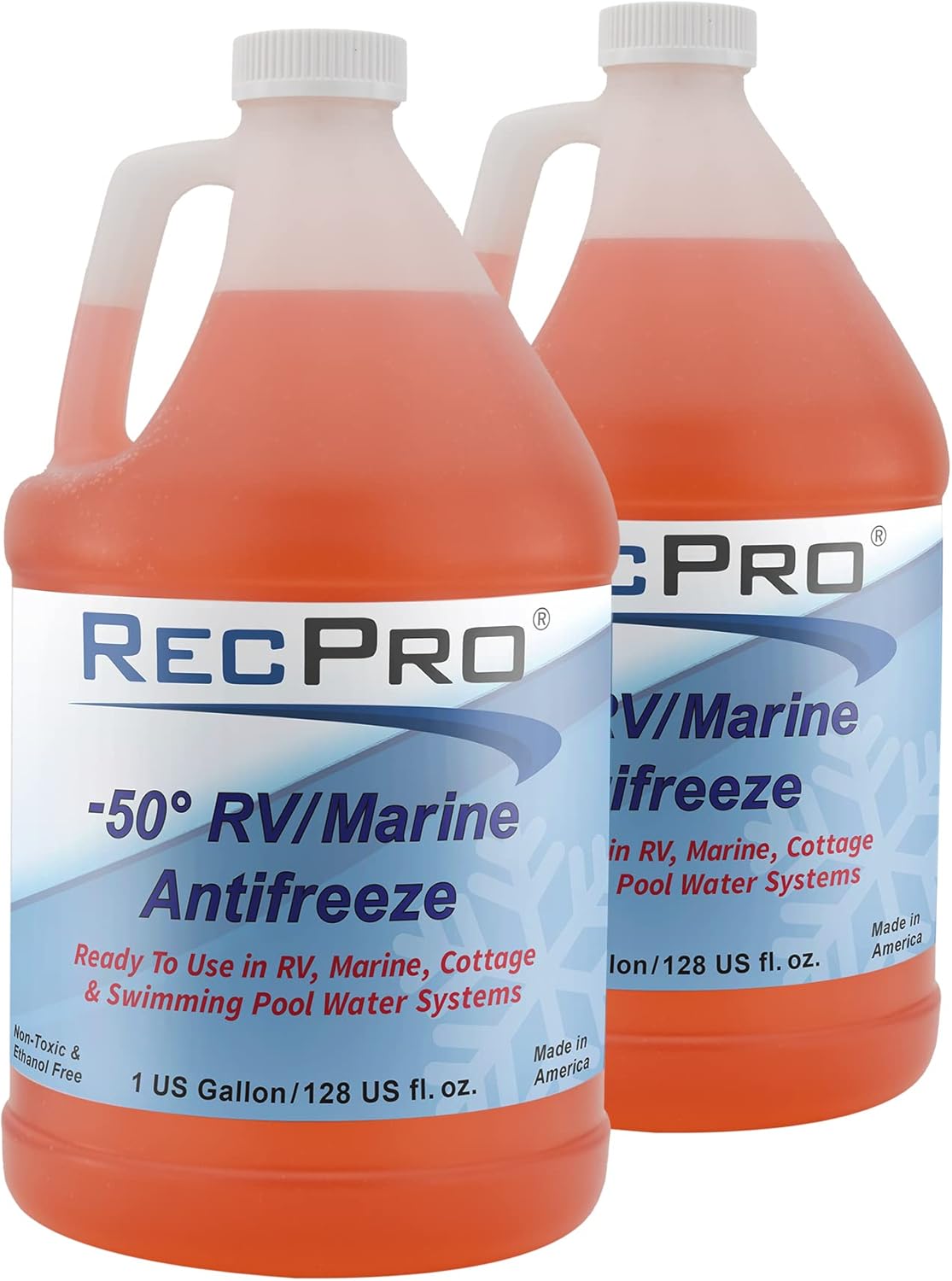 RecPro Anticongelante RV -50F de protección no tóxico (paquete de 2)