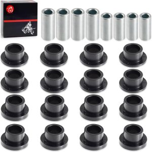 Kit de manga de bujes de amortiguador delantero y trasero, 16 unids para Polaris Ranger 500 570 700 800 900 1000 Diesel PRO XD Kit de manga de bujes de amortiguador delantero y trasero, 16 unids para Polaris Ranger 500 570 700 800 900 1000 Diesel PRO XD