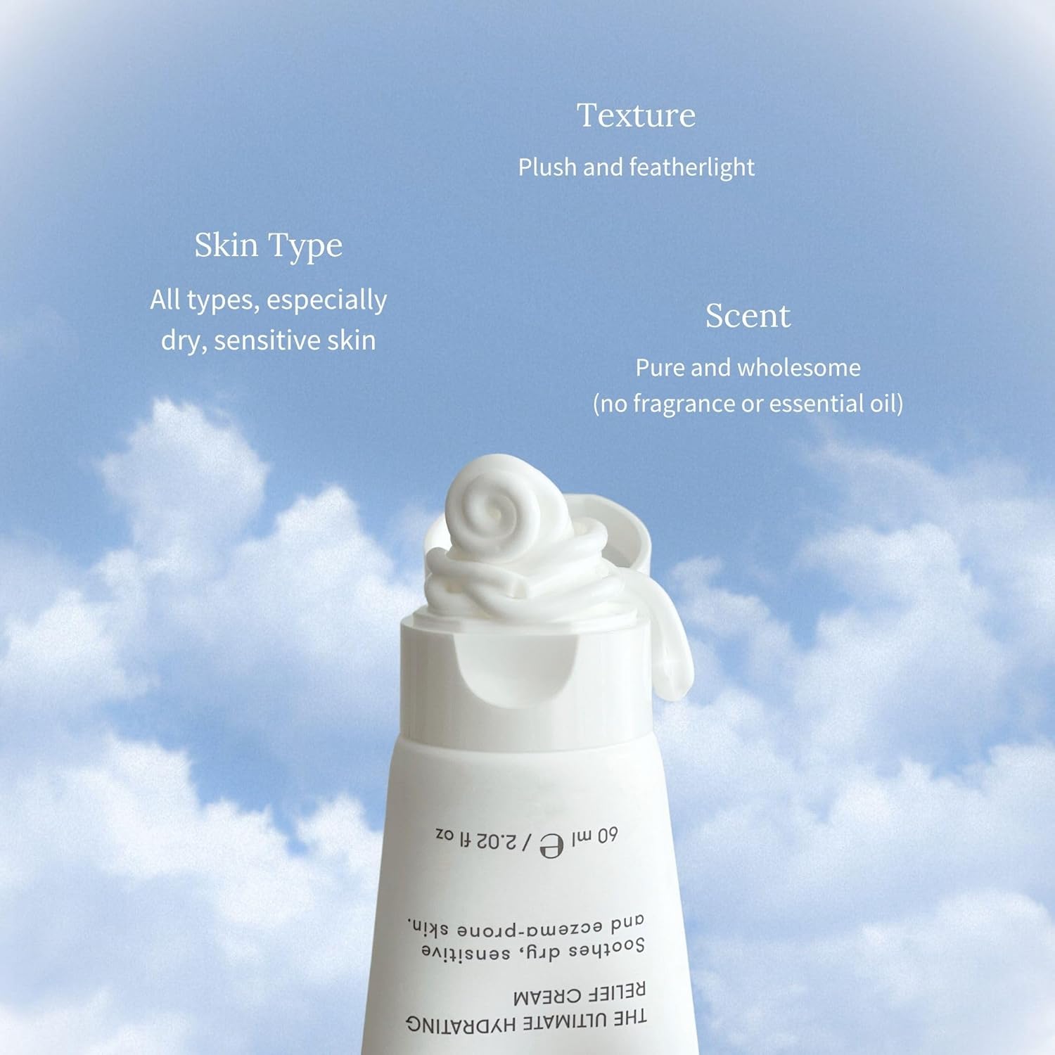 Kansoskin Simply Better Barrier – Crema hidratante para aliviar el eczema, seca, roja, picazón y piel sensible, pH bajo, vegano, suave, sin