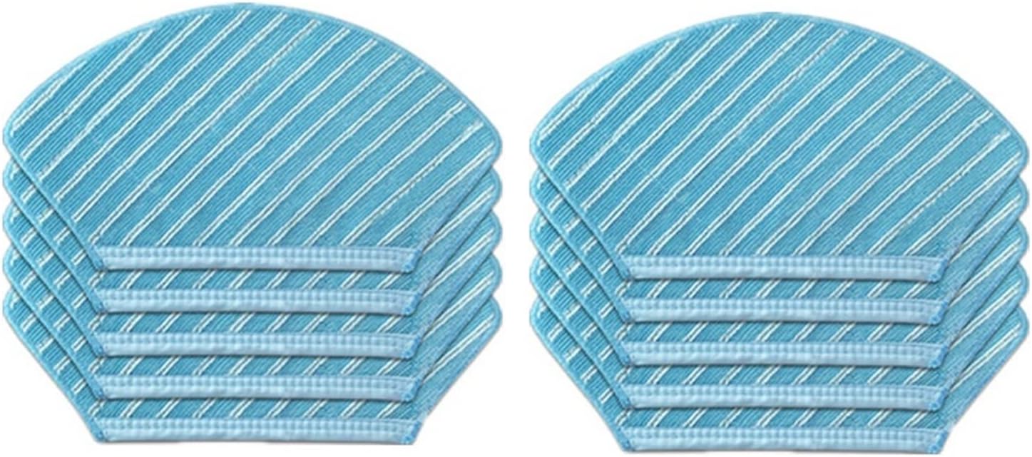 Accesorios de repuesto para aspiradora, trapos de repuesto, cepillo lateral, cepillo lateral, filtro HEPA, paño para trapeador. Compatible con Midea