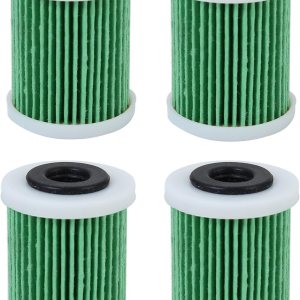 Paquete de 4 filtros de combustible 6P3-WS24A-00-00 6P3-WS24A-01-00 6P3-24563-00-00 compatibles con Yamaha 150-300HP F150 F200 F250 VF225 F300 Paquete de 4 filtros de combustible 6P3-WS24A-00-00 6P3-WS24A-01-00 6P3-24563-00-00 compatibles con Yamaha 150-300HP F150 F200 F250 VF225 F300