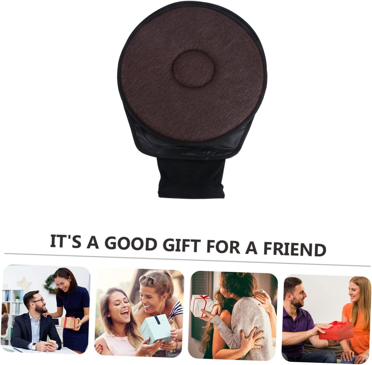 Homoyoyo Protector de asiento de coche 360 cojín giratorio para asiento de automóvil, cojín giratorio para asiento de automóvil, cojín de asiento de