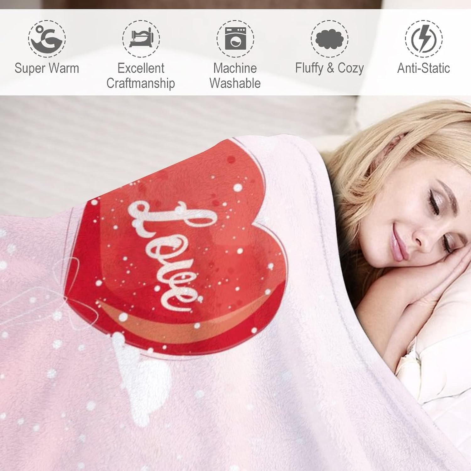 Manta de erizo, bonita manta romántica rosa suave y cálida, manta de cama para niñas, regalos para sofá, dormitorio, sofá, oficina, automóvil, para