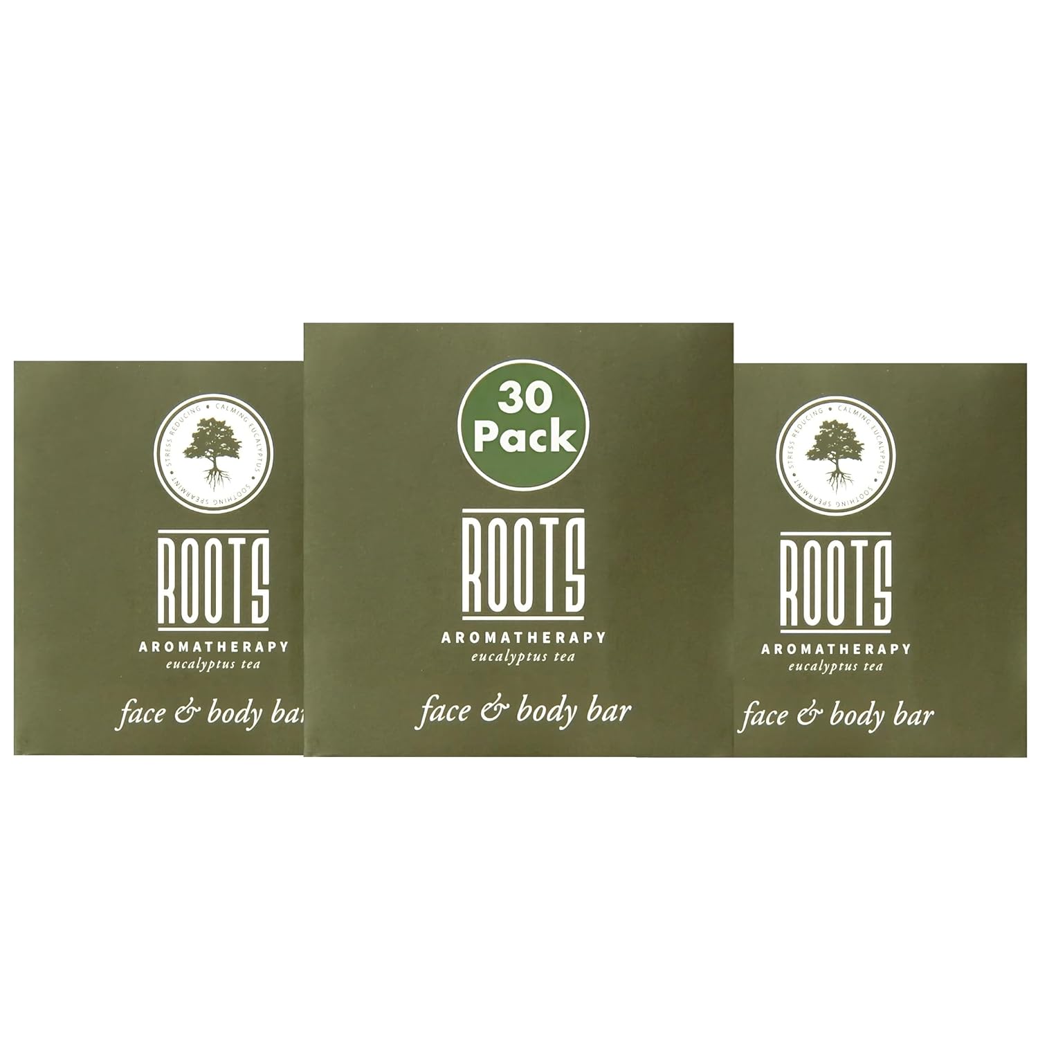 Jabón facial de 1.35 oz40 g, tamaño de viaje, paquete a granel de hotel (fragancia de té de eucalipto), artículos de tocador para baño, invitados,