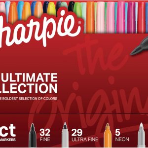 Juego de rotuladores permanentes Sharpie punta fina Colores Variados Juego de rotuladores permanentes Sharpie punta fina Colores Variados