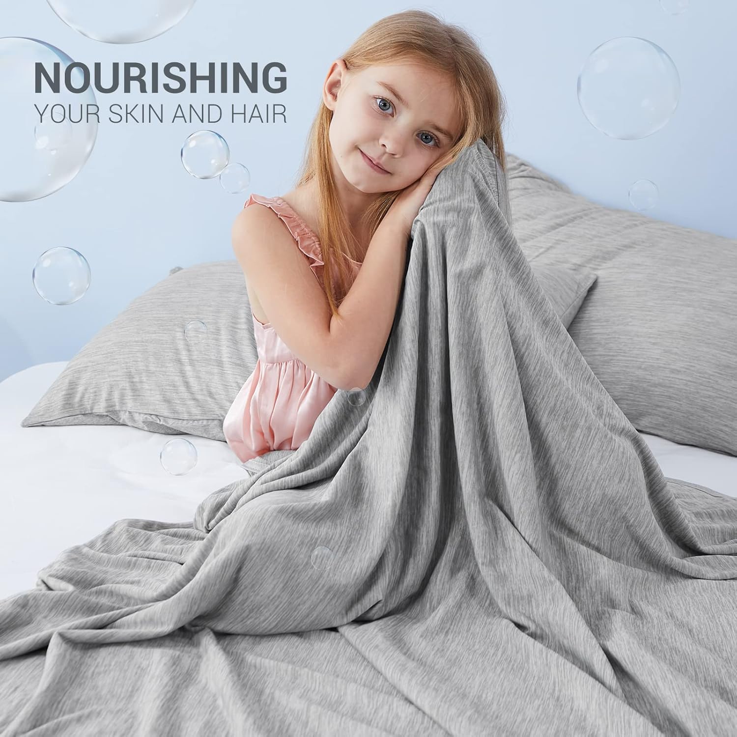Marchpower Manta refrescante para niños que duermen con calor, manta de enfriamiento Arc-Chill con diseño de doble cara, fibra de enfriamiento