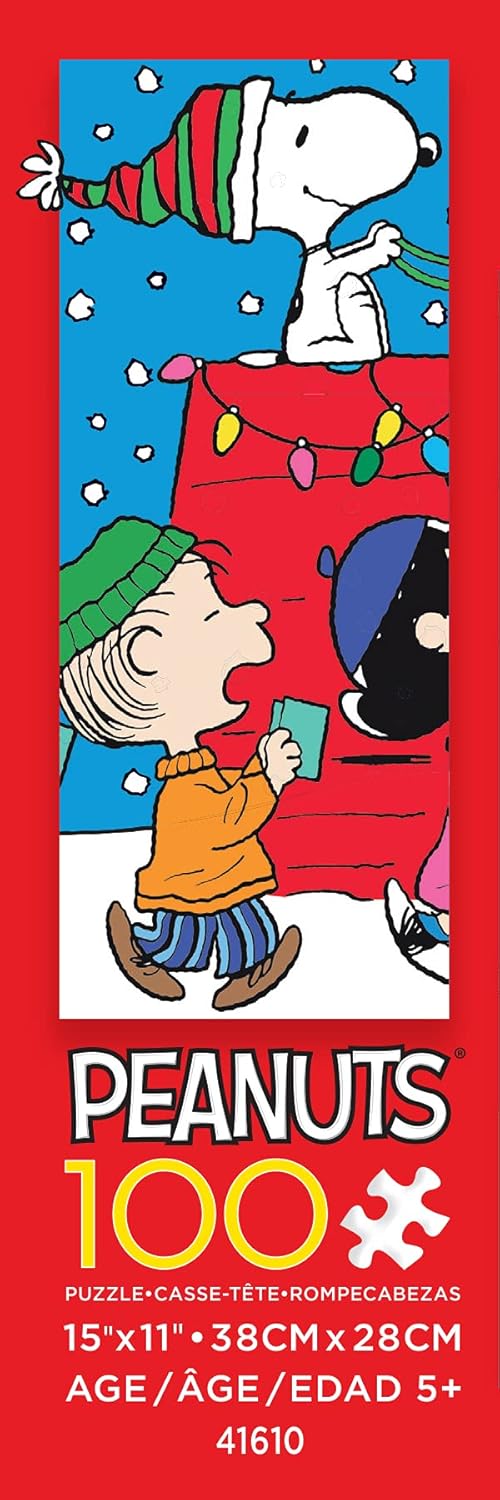 Ceaco – Peanuts – Holiday – Snoopy and The Singers – Rompecabezas de 100 piezas