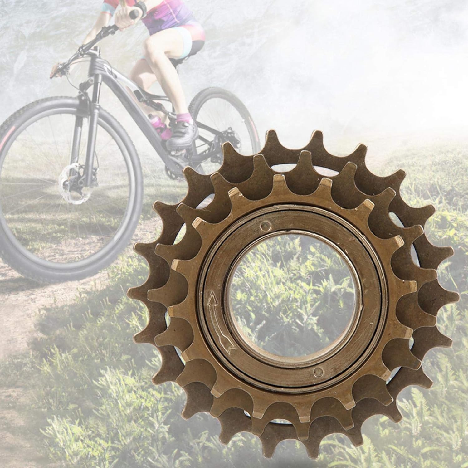 Rueda libre de bicicleta, 3 velocidades 161922T rueda libre con metales mejorados compatible con bicicleta de carretera de montaña