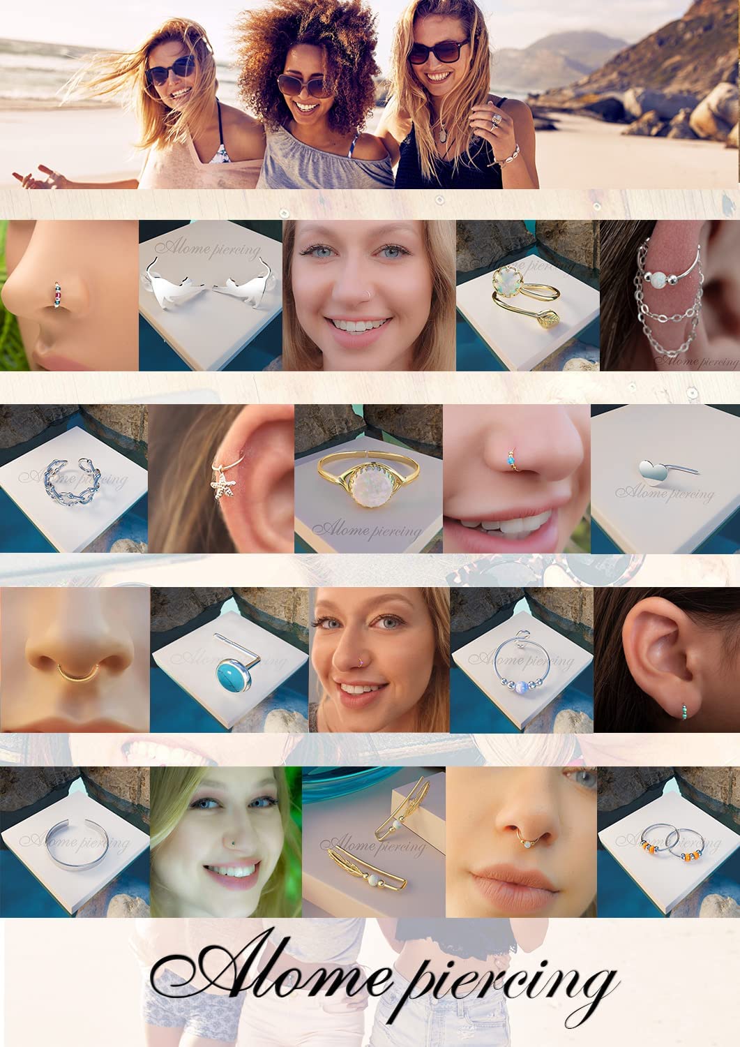 14K Gold Filled Small Hoop Earrings for Cartilage Nose, Tiny Thin 8mm Piercing Hoop Ring 24 Gauge (Gold, 8mm 24 gauge  1 pair)
