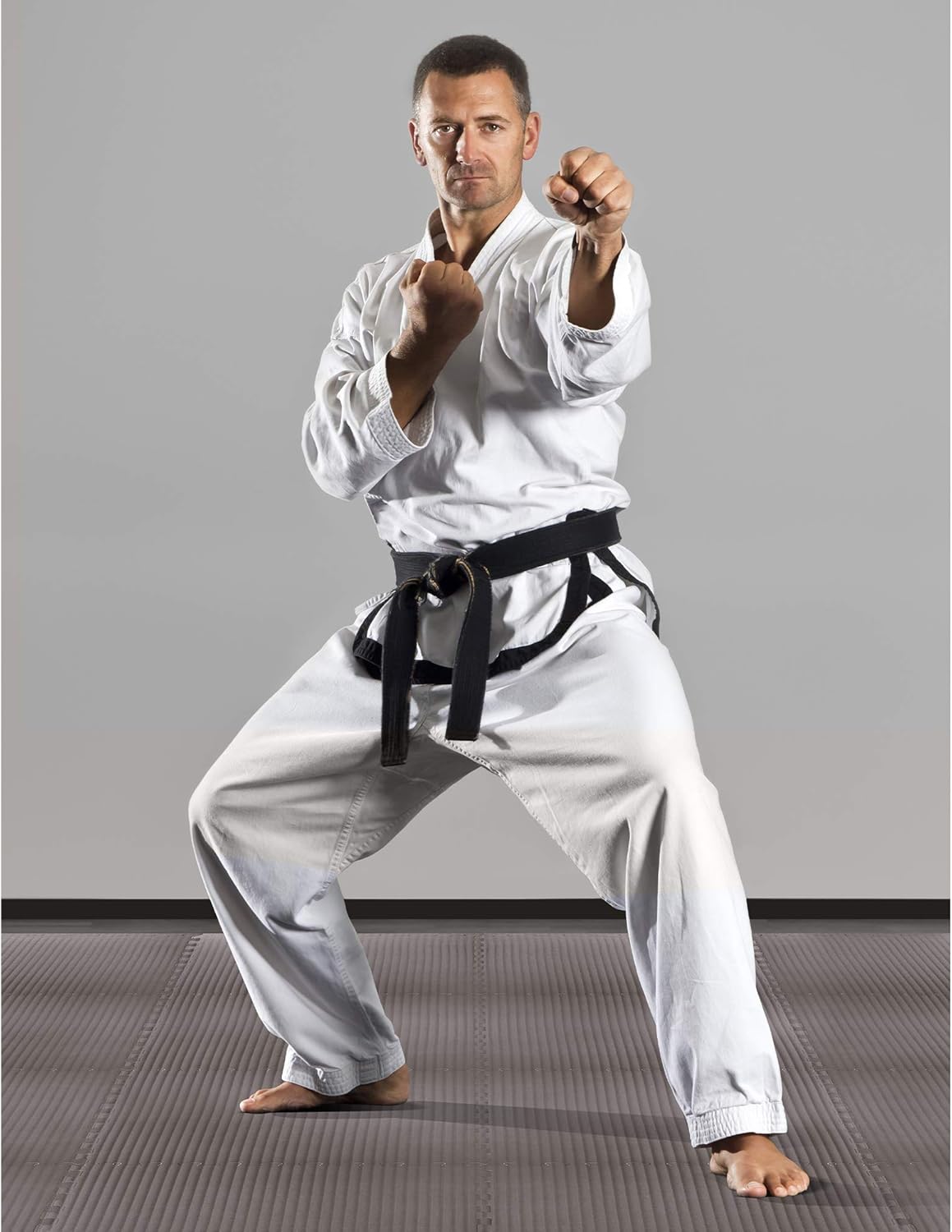 We Sell Mats – Tapete de espuma EVA para artes marciales de 34 pulgadas de grosor, patrón de tatami, azulejos entrelazados para gimnasio en casa,