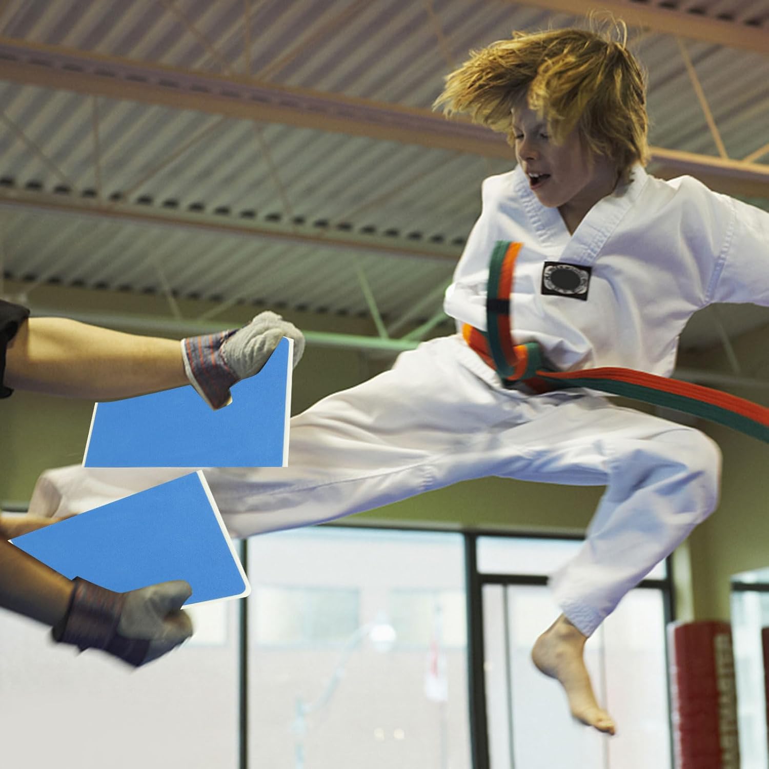 QTLCOHD Paquete de 2 tablas irrompibles para artes marciales de taekwondo karate para niños y adultos, tabla de romper espuma MMA Ninja práctica de