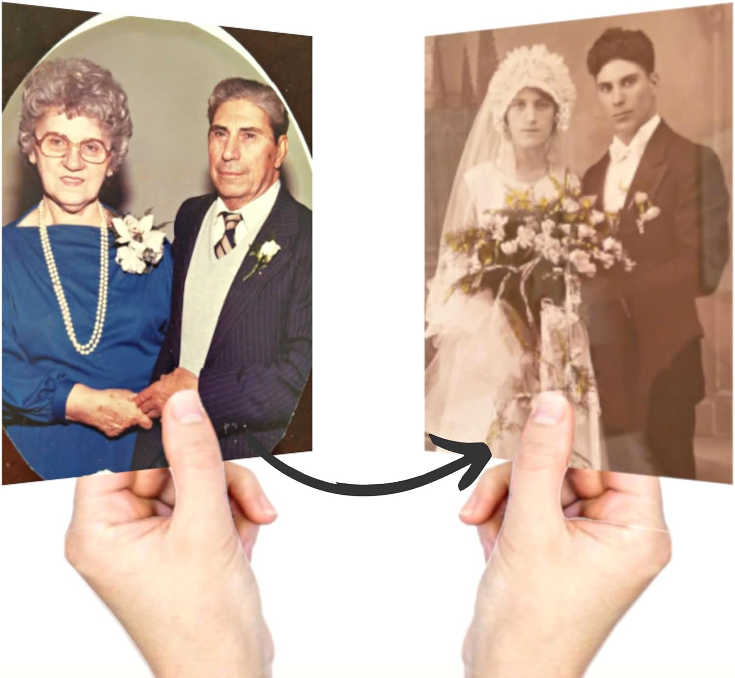 3dreactions Foto lenticular personalizada Flip Picture FLOTO, volteando imágenes hechas a medida de tus fotos pasan de una imagen a otra mientras la
