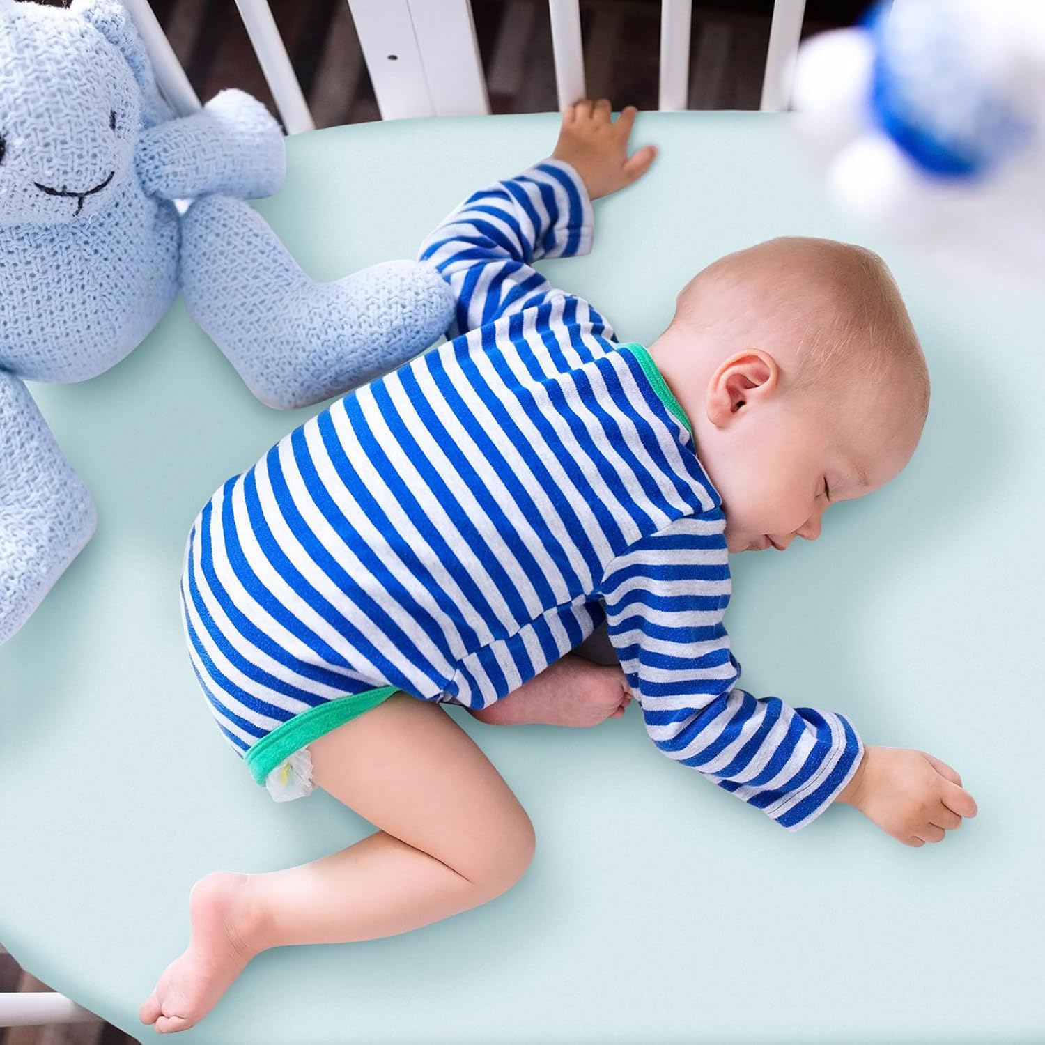 Juego de 4 sábanas suaves para moisés de bebé, niños y niñas, de algodón suave, funda de moisés de animales, funda segura y cómoda para moisés