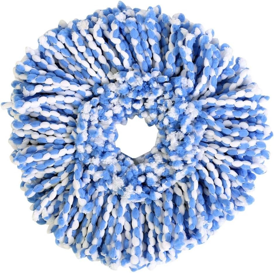 Huhushop – Recambios de cabezal de trapeador giratorio de microfibra, para sistema universal de trapeador giratorio, perfecto para uso comercial en
