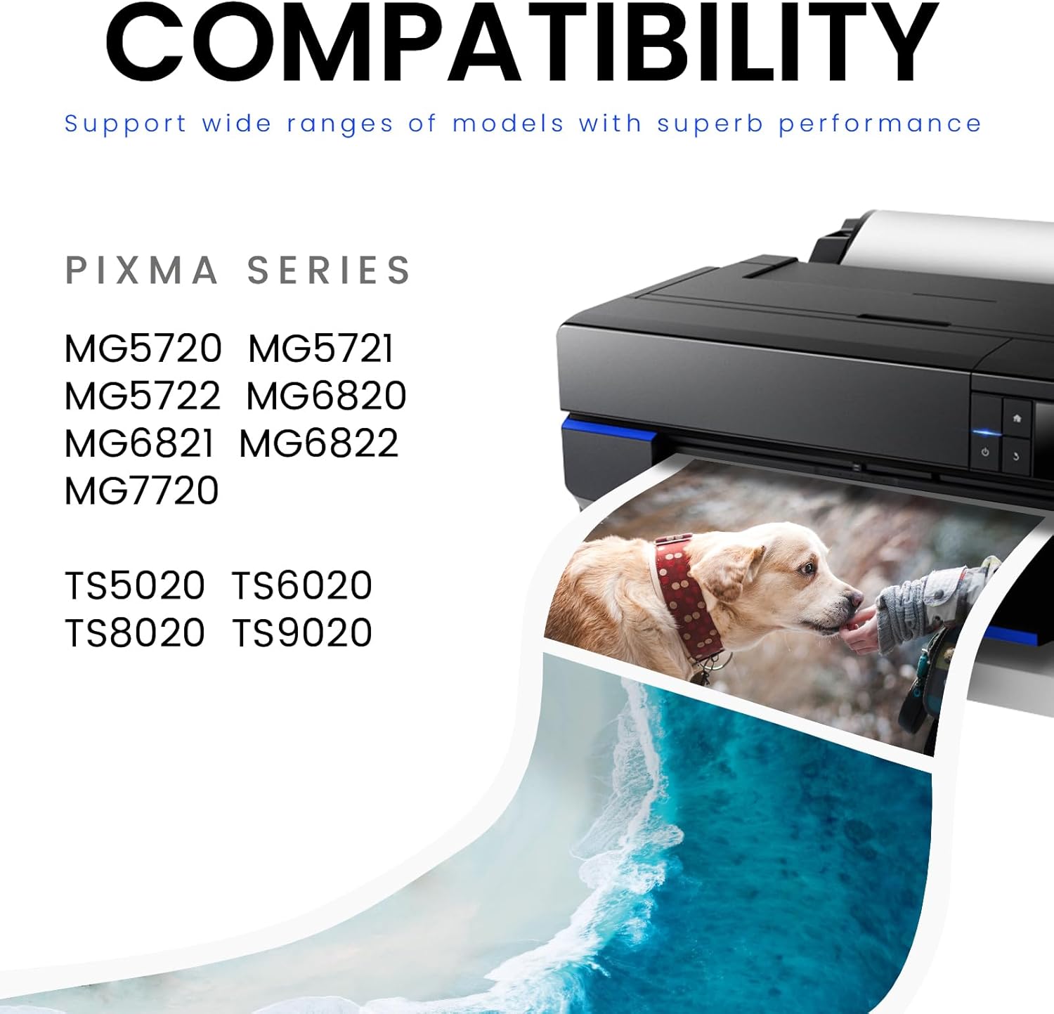 PGI-270XL CLI-271XL – Cartuchos de tinta de repuesto para Canon PGI 270 CLI 271 XL Combo Pack para usar con Canon MG6821 MG6822 MG5720 MG5721 MG5722