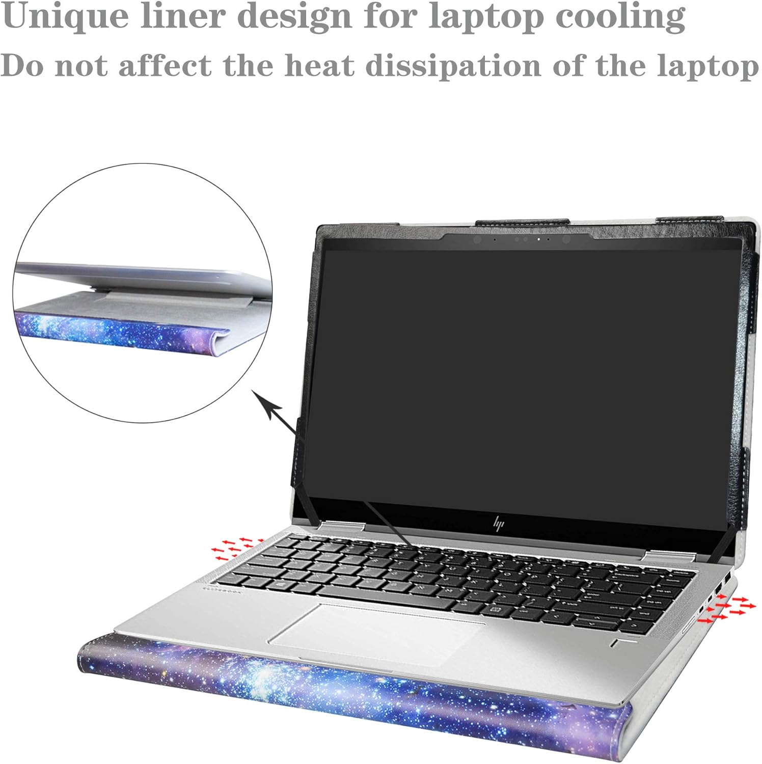 Alapmk Funda protectora para Lenovo ThinkBook 14s Yoga Gen 3ThinkBook 14s Yoga Gen 2ThinkBook 14s Yoga y HP 14-emXXXX 14-epXXXX 14-em0047nr y Dell
