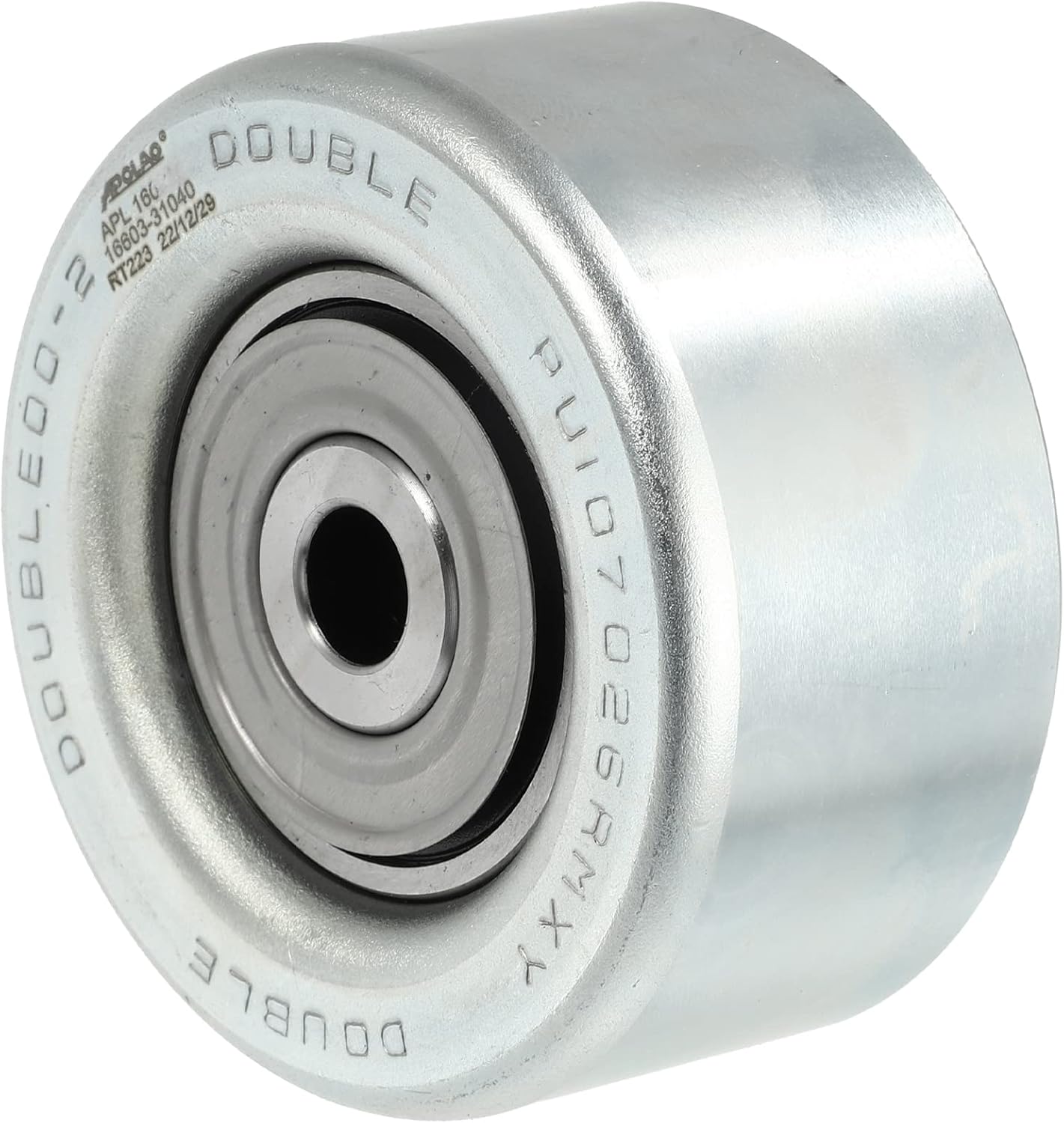 X AUTOHAUX 166030E010 166030P010 Polea guía de desviación de polea tensora para Toyota 4Runner 2009-2023 para Toyota FJ Cruiser Tacoma