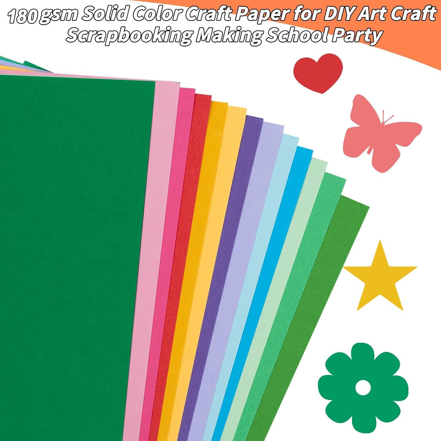 Cartulina de colores a granel, 600 hojas, papel de cartulina de 8.5 x 11 pulgadas, 30 colores surtidos, papel de construcción de tarjetas de 180