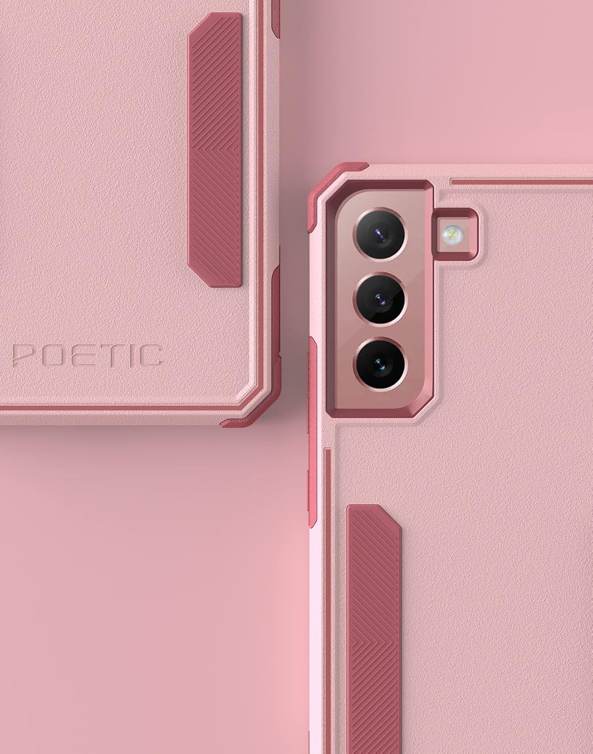 Poetic Neon Series Funda diseñada para Samsung Galaxy S22 Plus 5G de 6.6 pulgadas, doble capa, resistente, resistente, ligera, delgada, a prueba de
