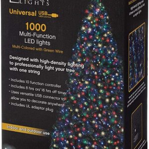 Roman Luces superbrillantes LED USB 1000L Multi 84 pies, juego de luces de cable verde, controlador de 10 funciones, temporizador de 8 encendido16 Roman Luces superbrillantes LED USB 1000L Multi 84 pies, juego de luces de cable verde, controlador de 10 funciones, temporizador de 8 encendido16