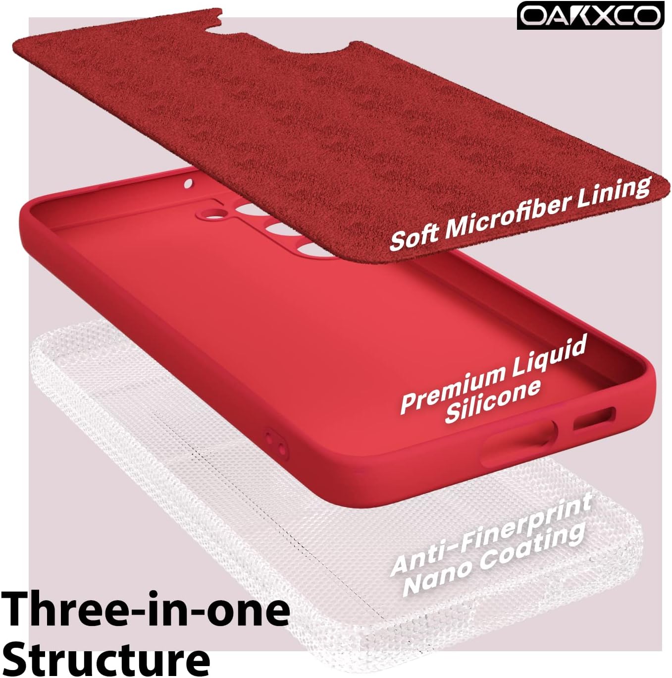 oakxco Funda para teléfono Samsung Galaxy A14 5G de silicona líquida, bonita funda delgada y delgada de goma suave de TPU para mujeres y niñas,