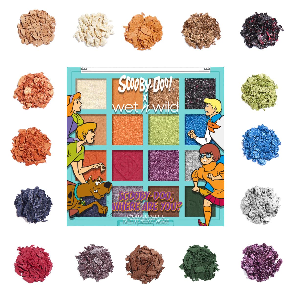 wet n wild Scooby Doo Collection Scooby Doo, dónde estás Paleta de ojos y rostro