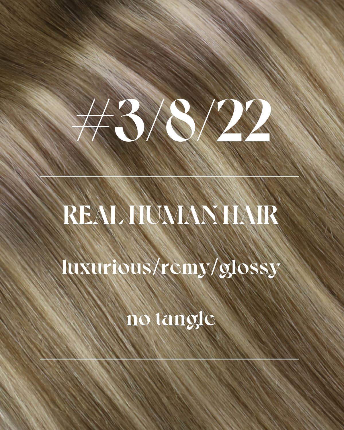Sunny Hair – Extensiones de cabello humano degradado para coser, balayage, color marrón oscuro, mezcla de castaño claro, mezcla de rubio,