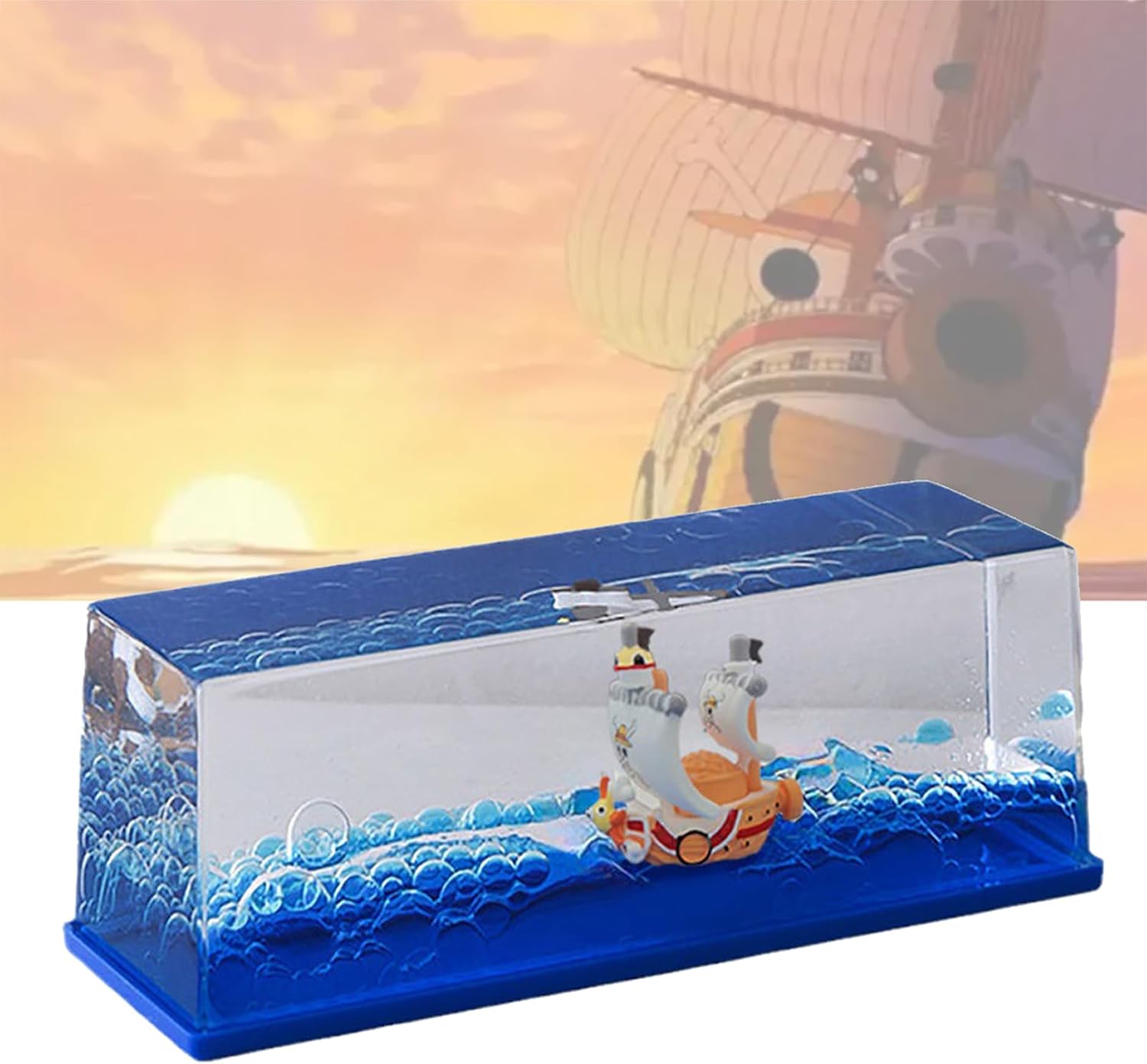 PTAEXCEL Barco insumergible en una caja, juguete de crucero insumergible, botella de deriva fluida de crucero, decoración de modelo de deriva de